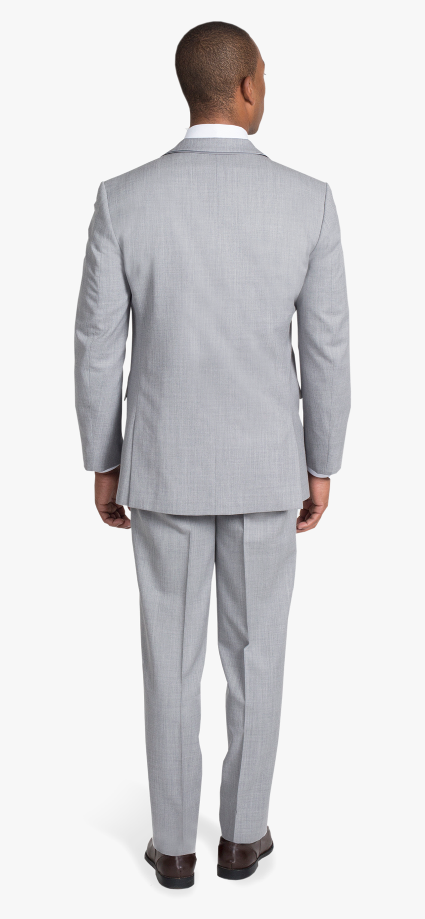 Heather Grey Notch Lapel Suit - Gentleman, HD Png Download