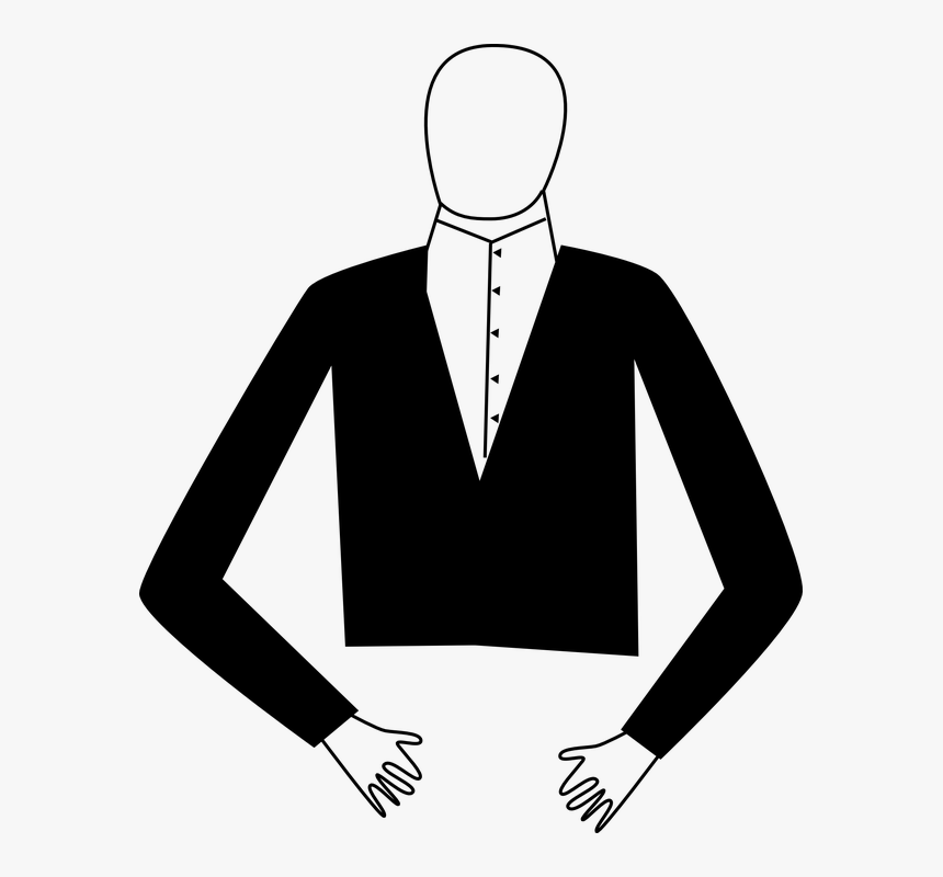 Man, Suit, Male, Tux, Dress, Tuxedo - Suit Clip Art, HD Png Download