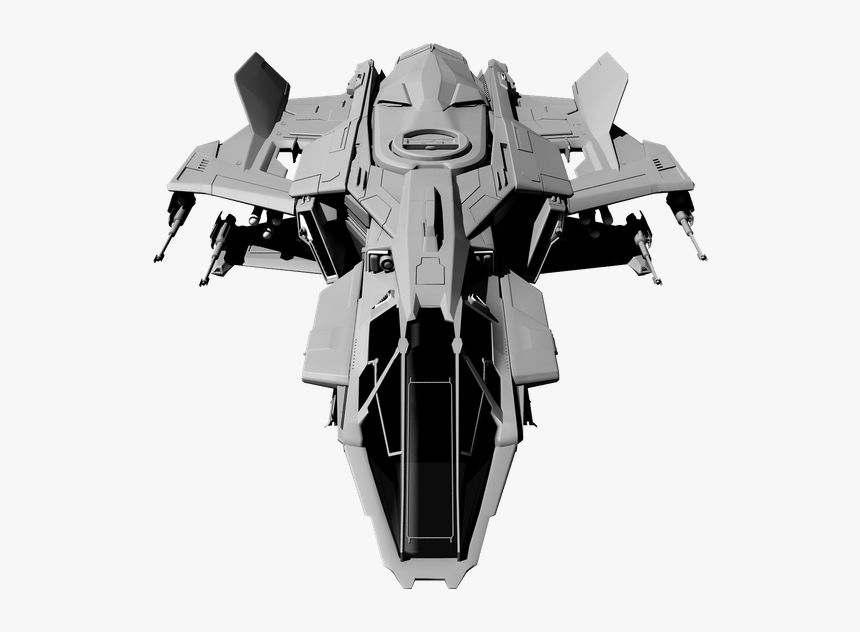 Nave Sin Fondo - Photoshop Brushes Spaceship, HD Png Download