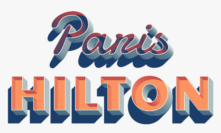 Paris Hilton Png - Graphic Design, Transparent Png