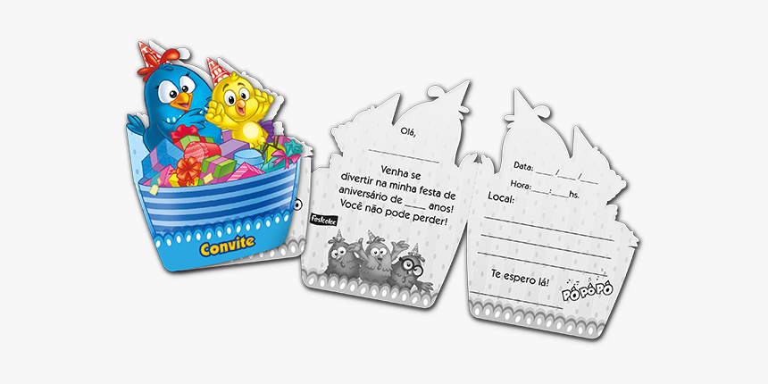 Convite Da Galinha Pintadinha Para Aniversário, HD Png Download