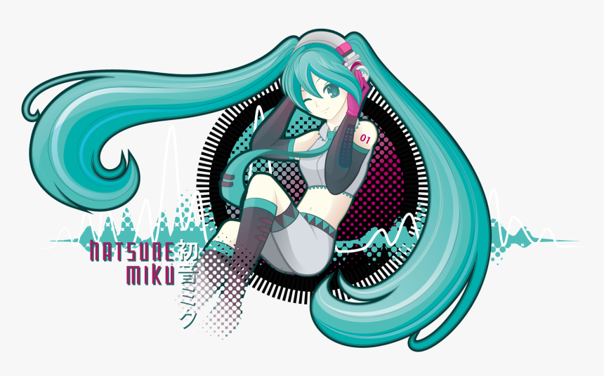 Transparent Japanese Girl Png - Japanese Anime Music Girl, Png Download