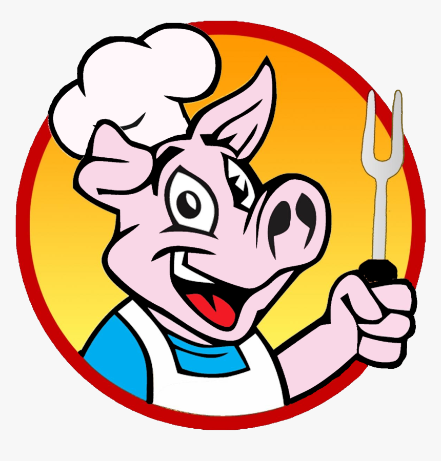 Transparent Roast Hand Png - Pig Bbq Logo, Png Download