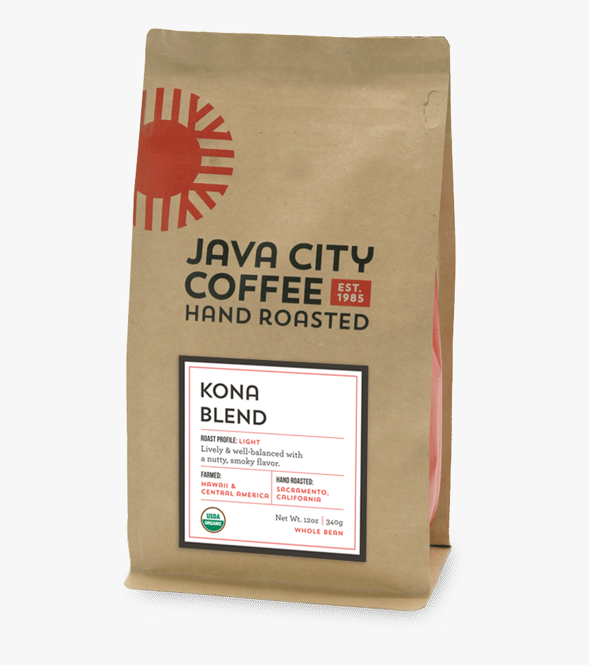 Kona Blend - Java Coffee Package, HD Png Download