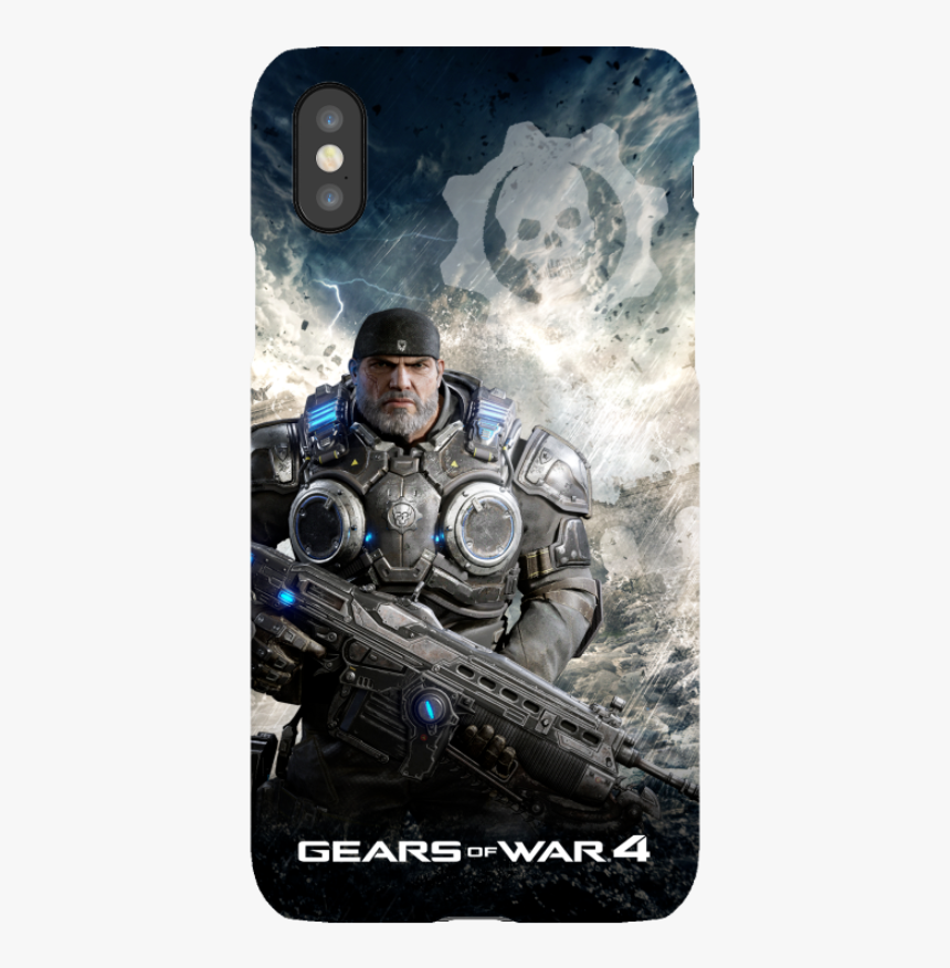 Iphone X Snap Case Gloss - Gears Of War 2, HD Png Download