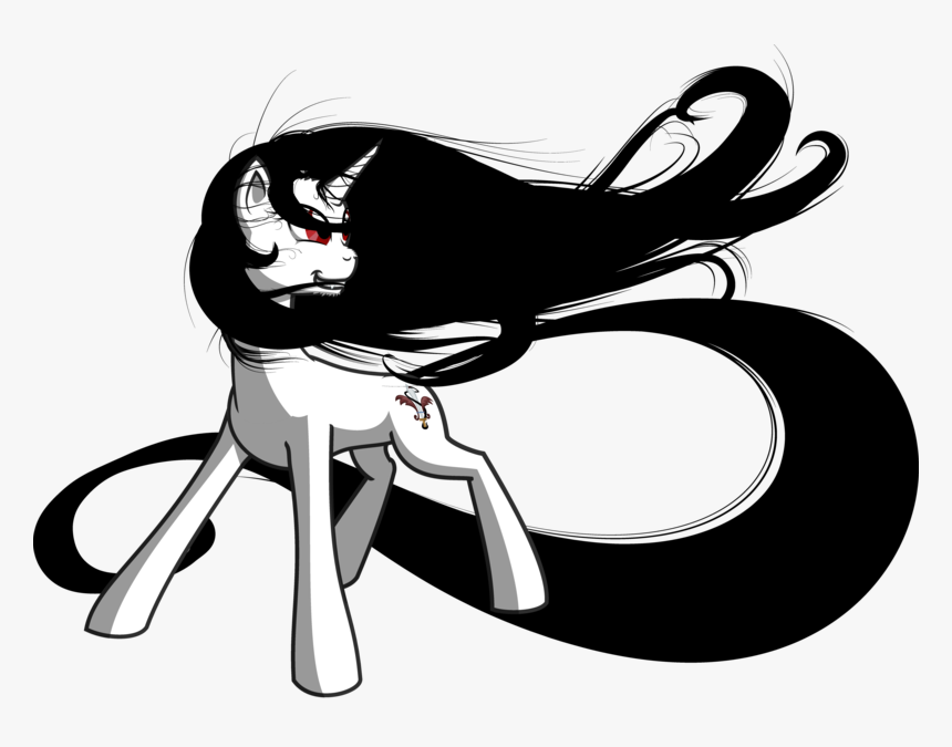 Mlp Black Hair Black Eyes Female, HD Png Download