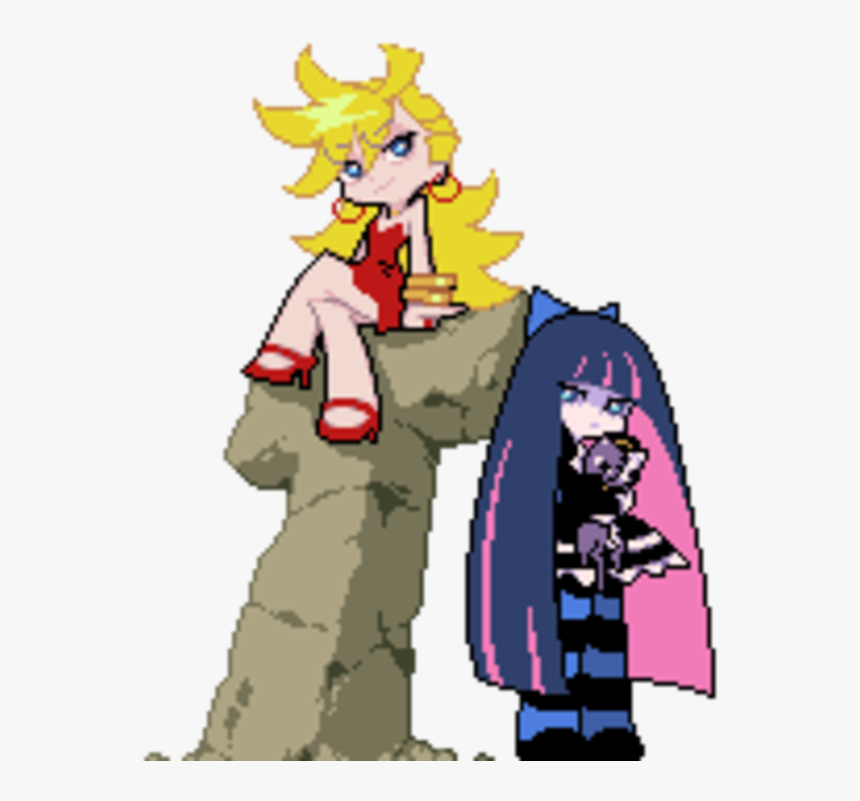 Panties Mammal Vertebrate Fictional Character Horse - Panty And Stocking Pixel Art, HD Png Download