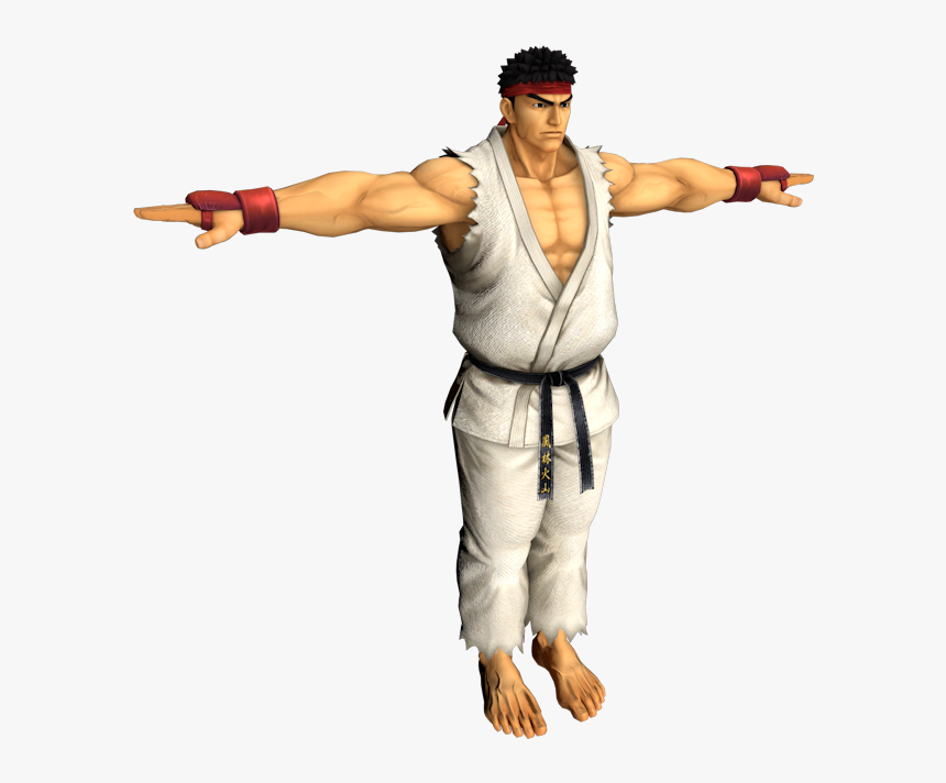 Download Zip Archive - Marvel 3 Ryu Model, HD Png Download
