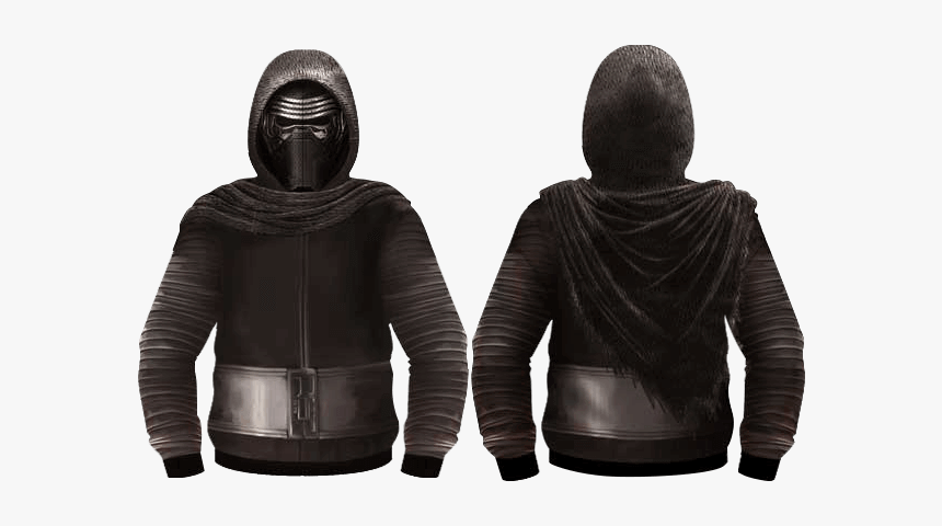 Kylo Ren Armor And Helmet Hoodie - Helmet Hoodie, HD Png Download
