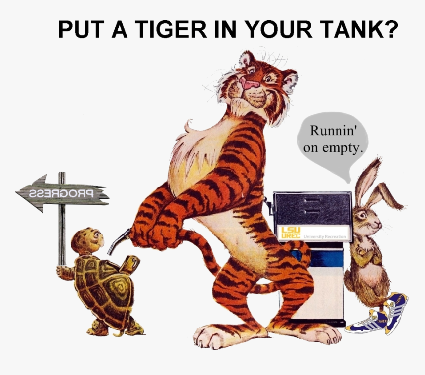The Cornucopia That Once Held The Dream Of Louisiana - Orologio Esso Put A Tiger In Your Tank, HD Png Download