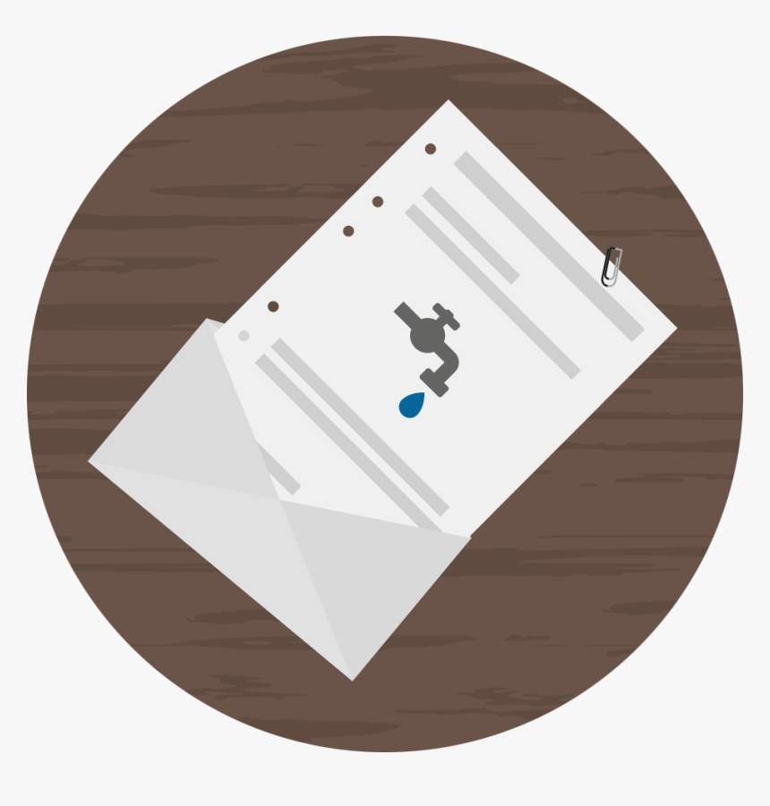 How To Read A Water Bill Water Bill Clipart Png, Transparent Png