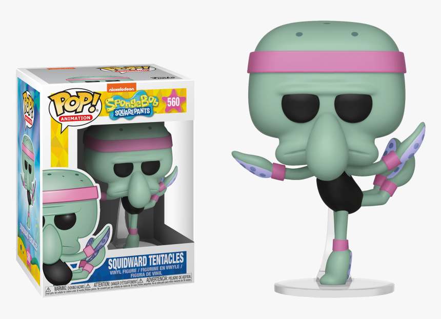 Funko Pop Squidward, HD Png Download