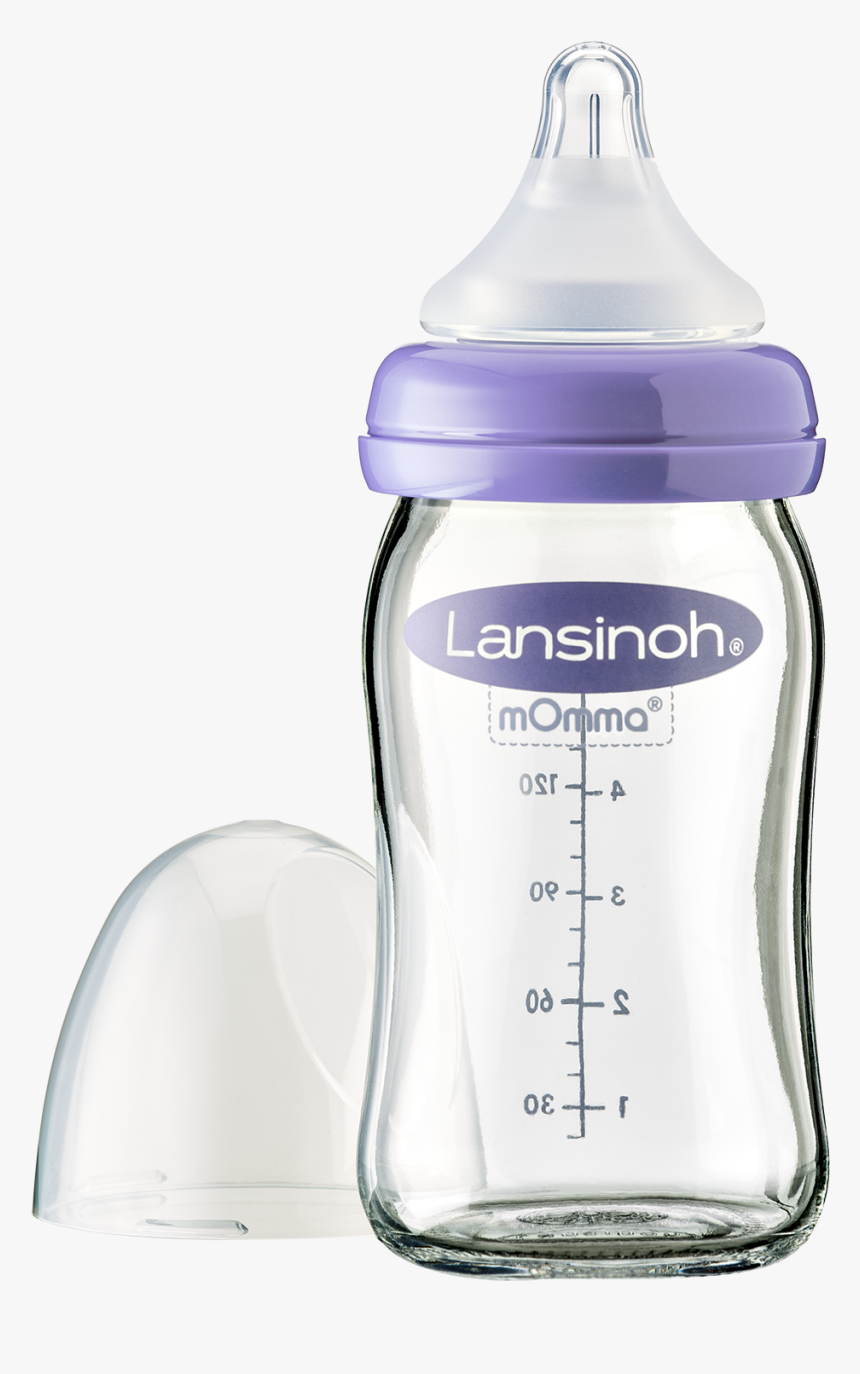 Baby Bottles Lansinoh Feeding Bottle Lansinoh Momma - Lansinoh, HD Png Download