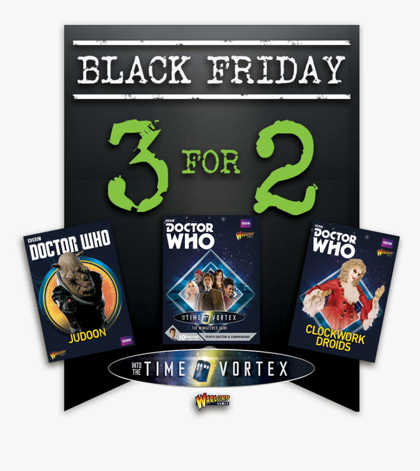 Black Friday Doctor Who Offers - Printing, HD Png Download