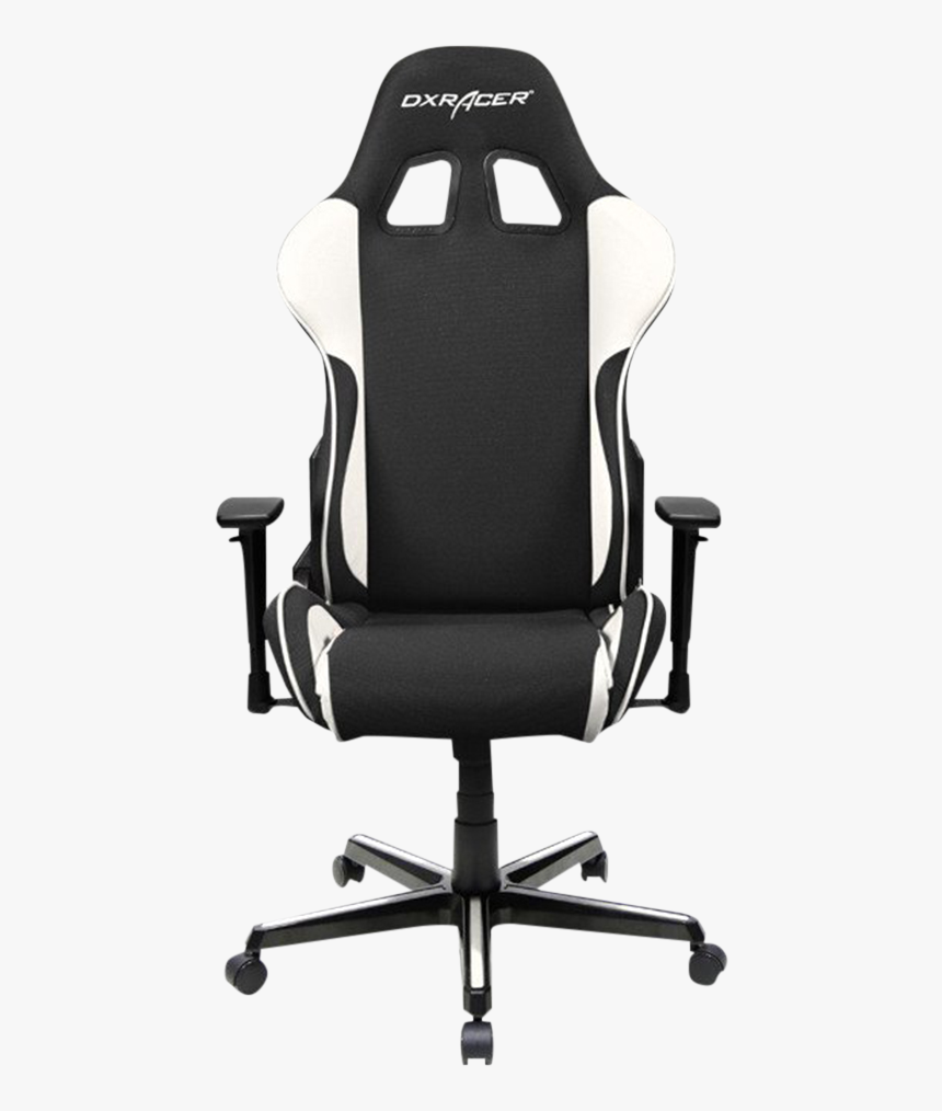 Dxracer Formula Fh11/nw Gaming Chair - Rolling Chair With Back Support, HD Png Download