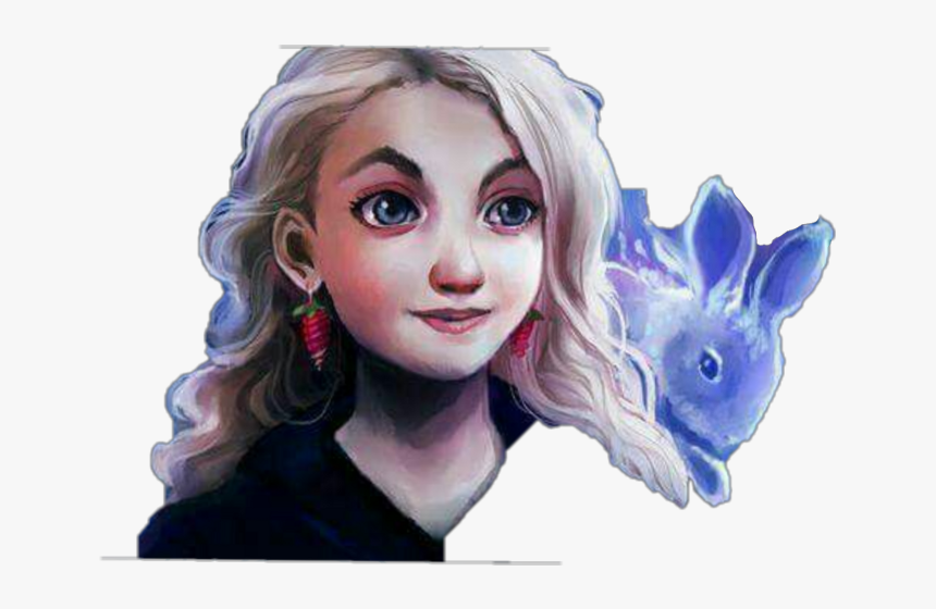 Luna Lovegood , Png Download - Luna Lovegood Patronus Art, Transparent Png