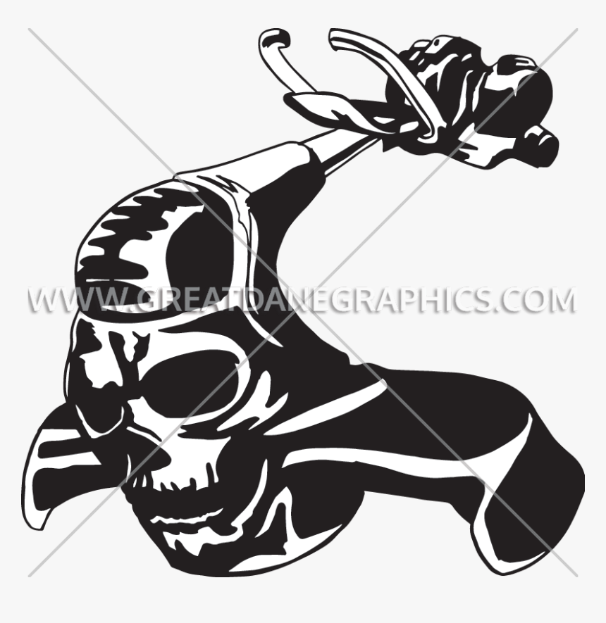 Transparent Weed Eater Png - Skull With Weed Eaters, Png Download