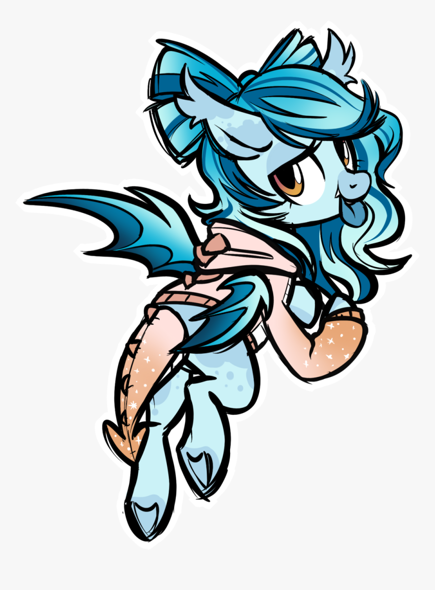 Drawn Tongue Png Transparent - Cartoon, Png Download