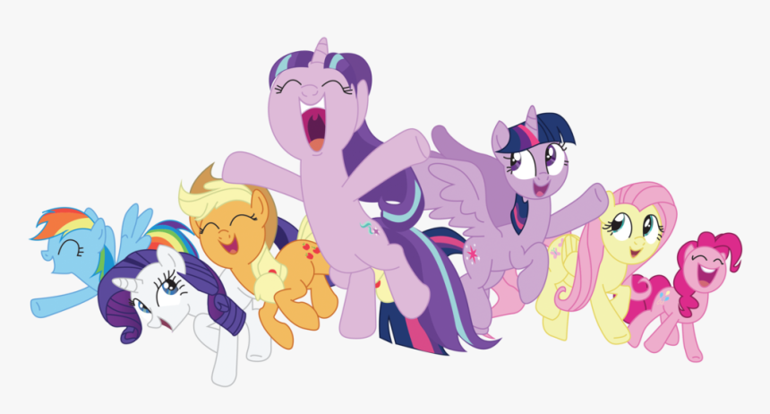 Pinkie Pie Twilight Sparkle Rarity Spike Princess Luna - Twilight Sparkle, HD Png Download