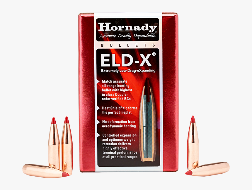 Hornady Eld X 145 Gr, HD Png Download