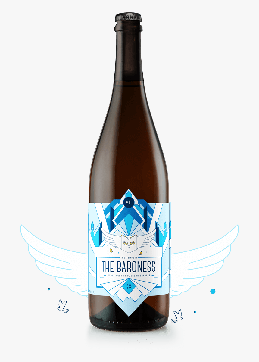 Glass Bottle, HD Png Download