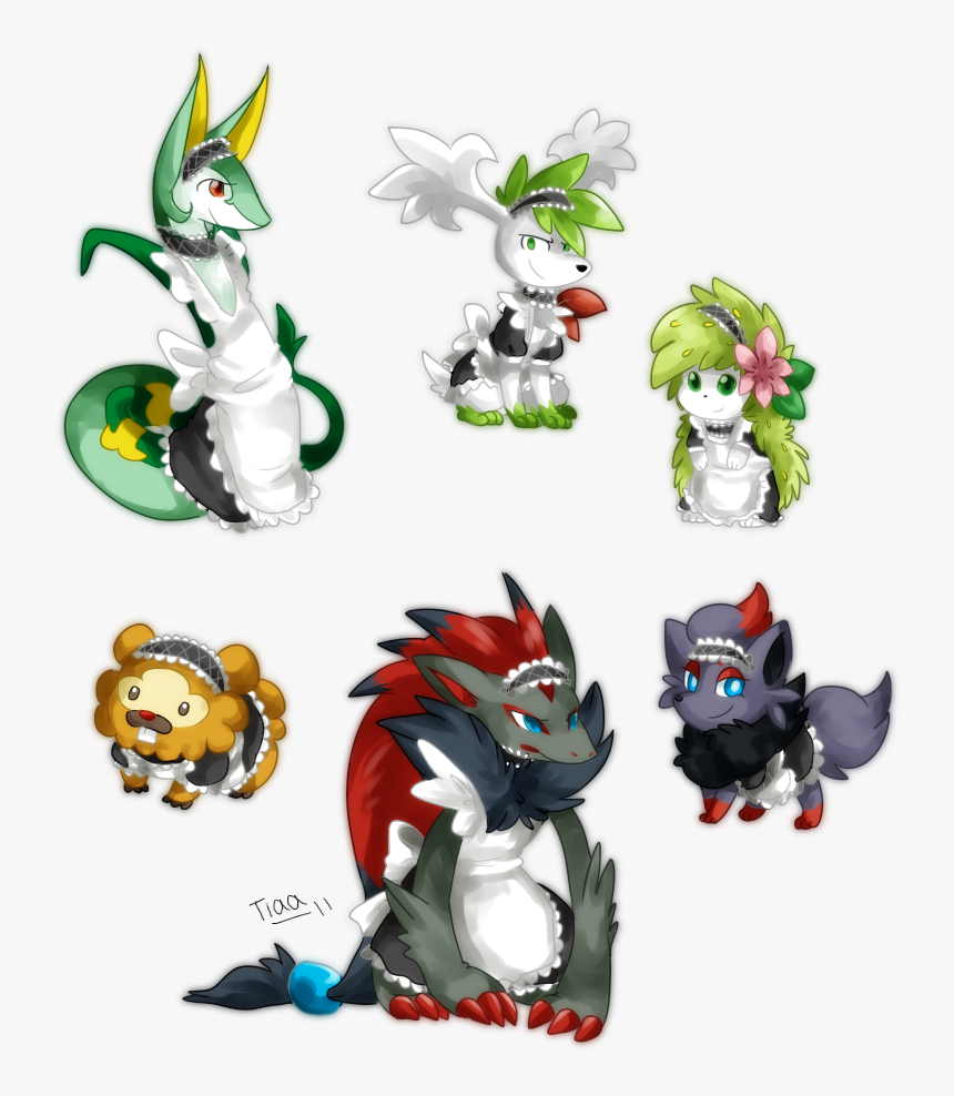 Tiao Pokémon X And Y Toy Figurine Action Figure - Zorua In A Outfit, HD Png Download