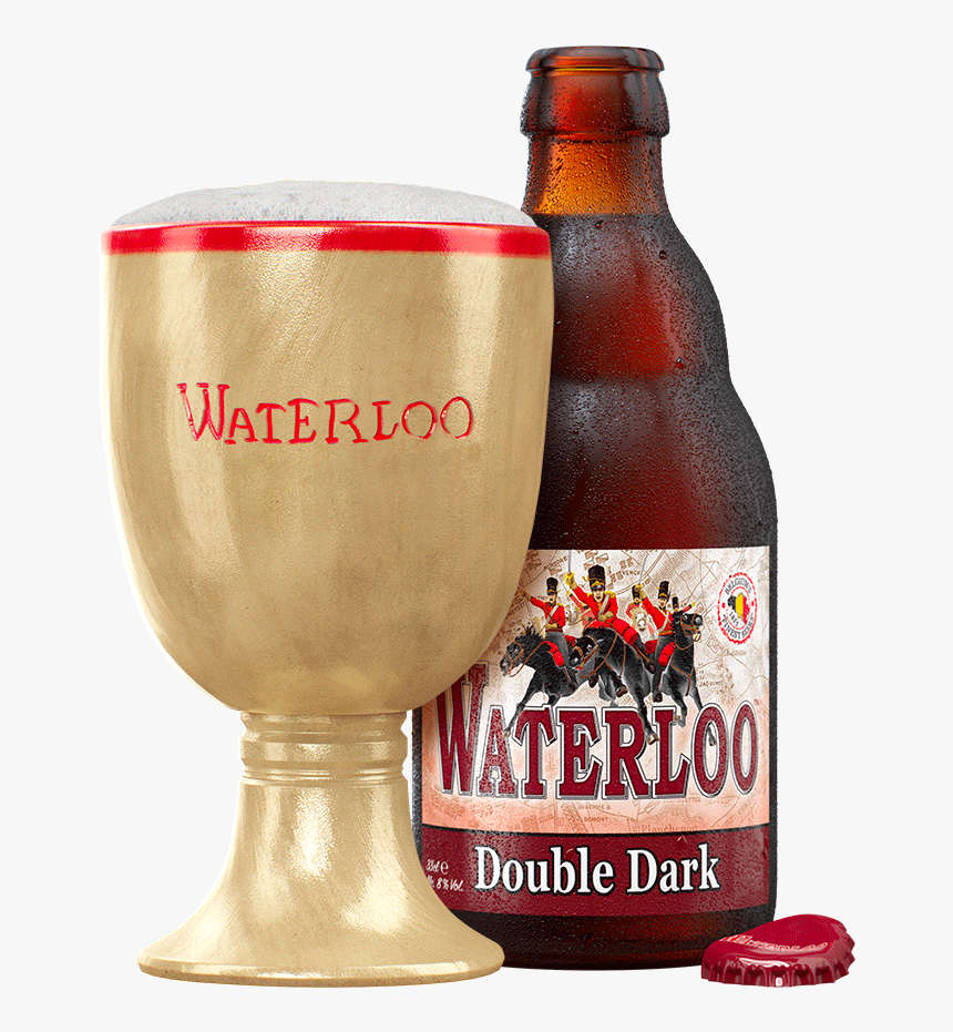 Waterloo Double Dark 33cl Chalice Web - Waterloo Triple Blond, HD Png Download