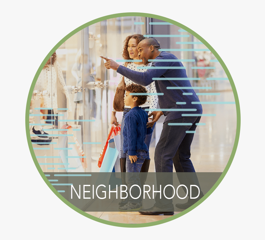 Learn More About The The Preserve At Osprey Lake Neighborhood - People Looking At Store Window Christmas, HD Png Download