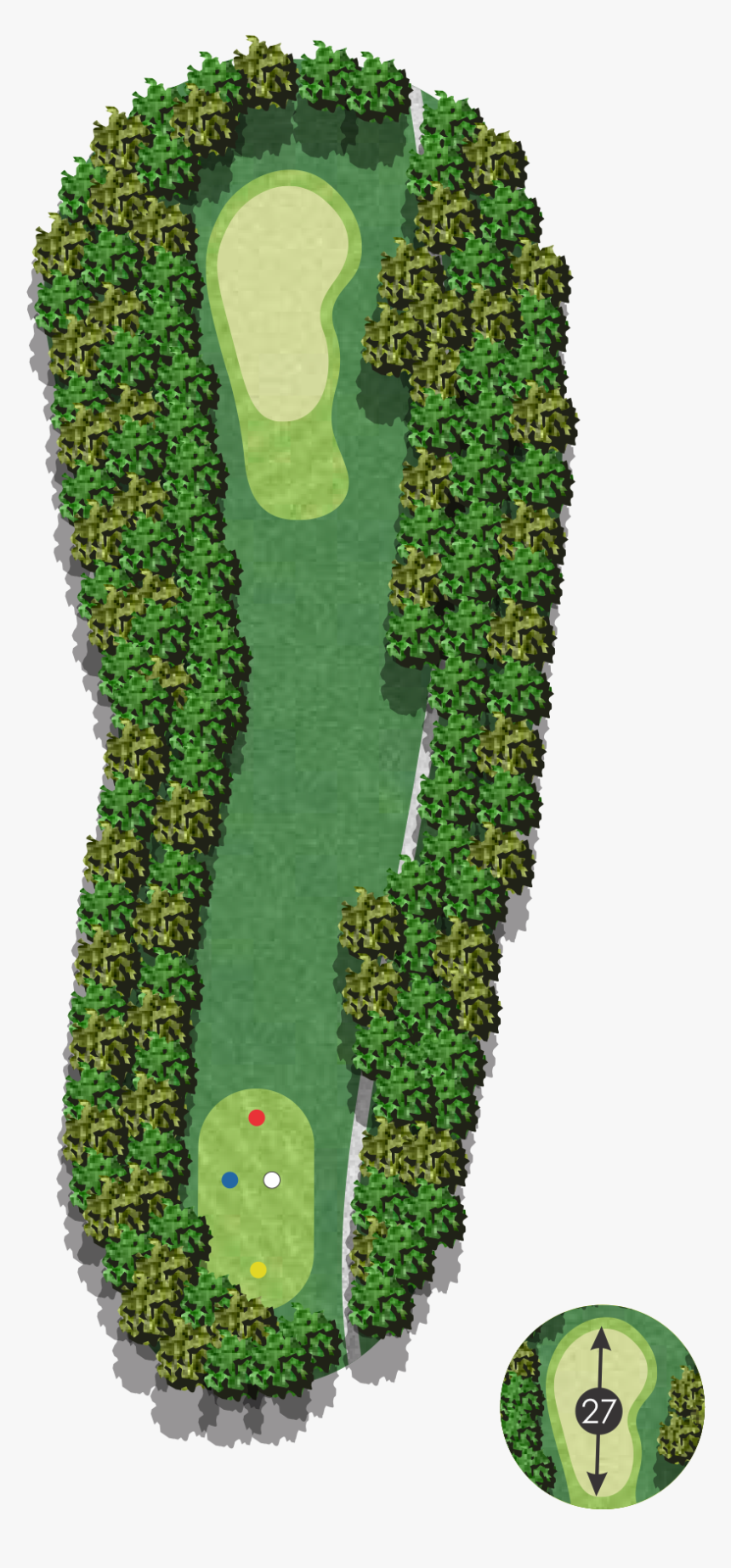 Golf Hole Png, Transparent Png