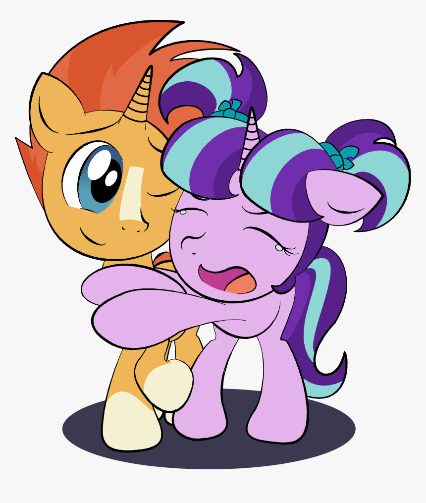 6e9l0gn - Sunburst And Starlight Glimmer Filly, HD Png Download
