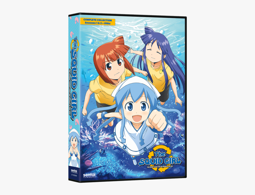 Squid Girl Dvd, HD Png Download