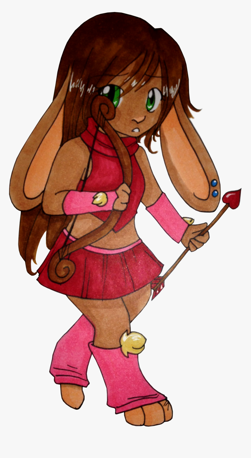 Cinnamon Heart, The Love Bun - Cartoon, HD Png Download