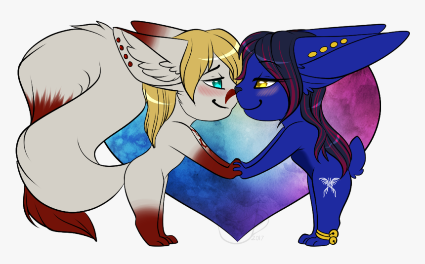 Nose To Nose - Cartoon, HD Png Download