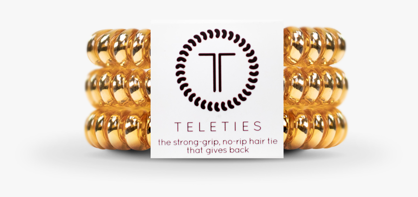 Small Gold Teleties, HD Png Download