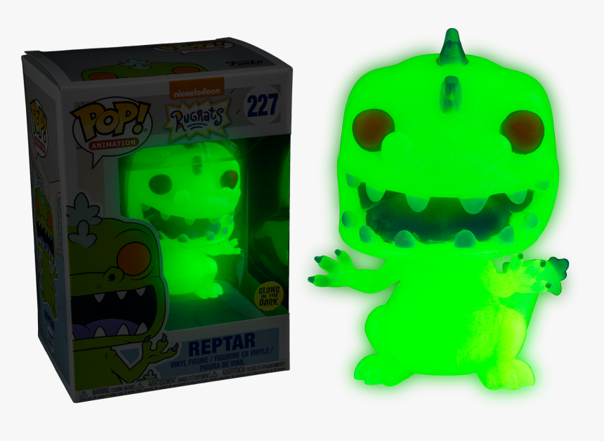 Reptar Glow In The Dark Pop, HD Png Download