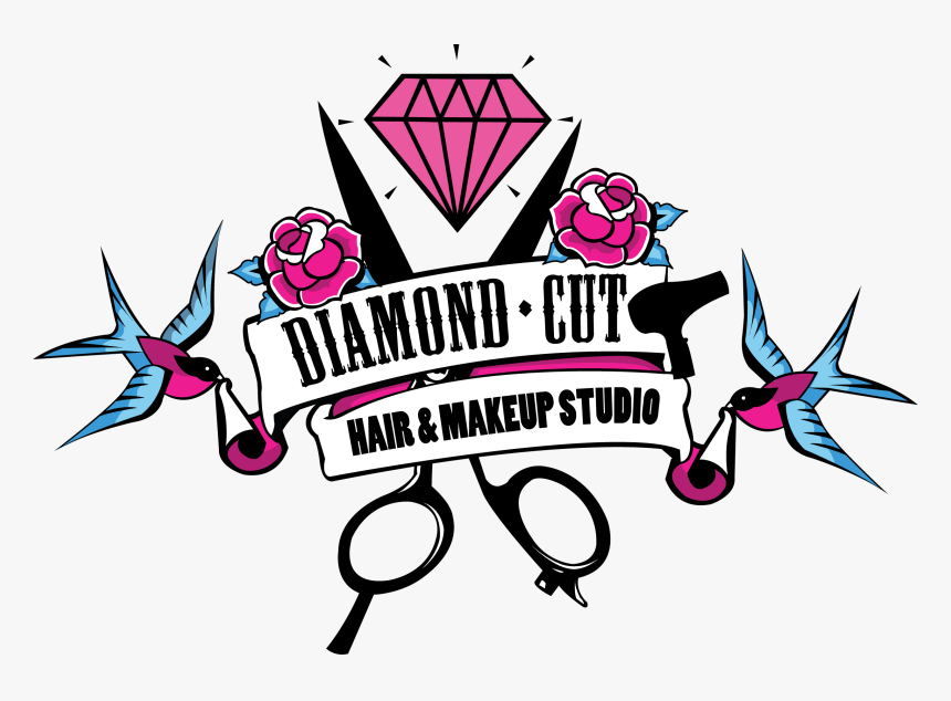 How To Create A Bun Using A Hair Donut - Diamond Make Up Logo, HD Png Download