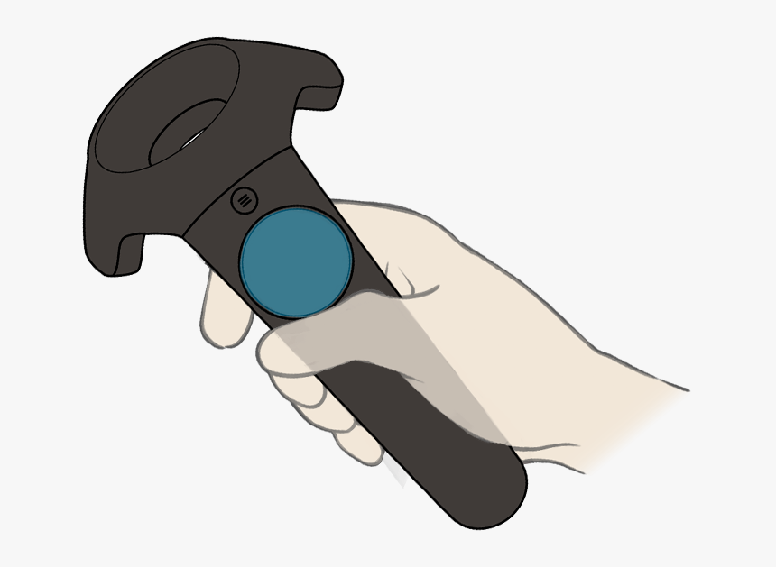 Vive Controllers - Illustration, HD Png Download