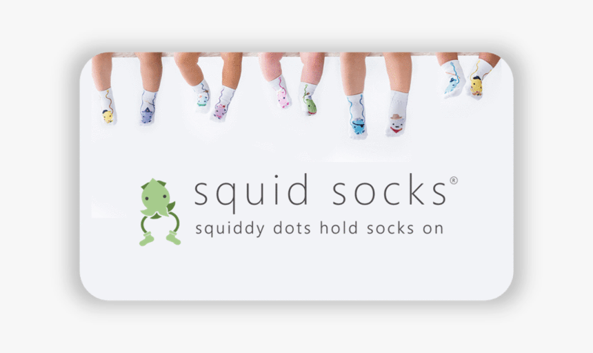 Squid Socks® Gift Card For Baby Socks - Frog, HD Png Download