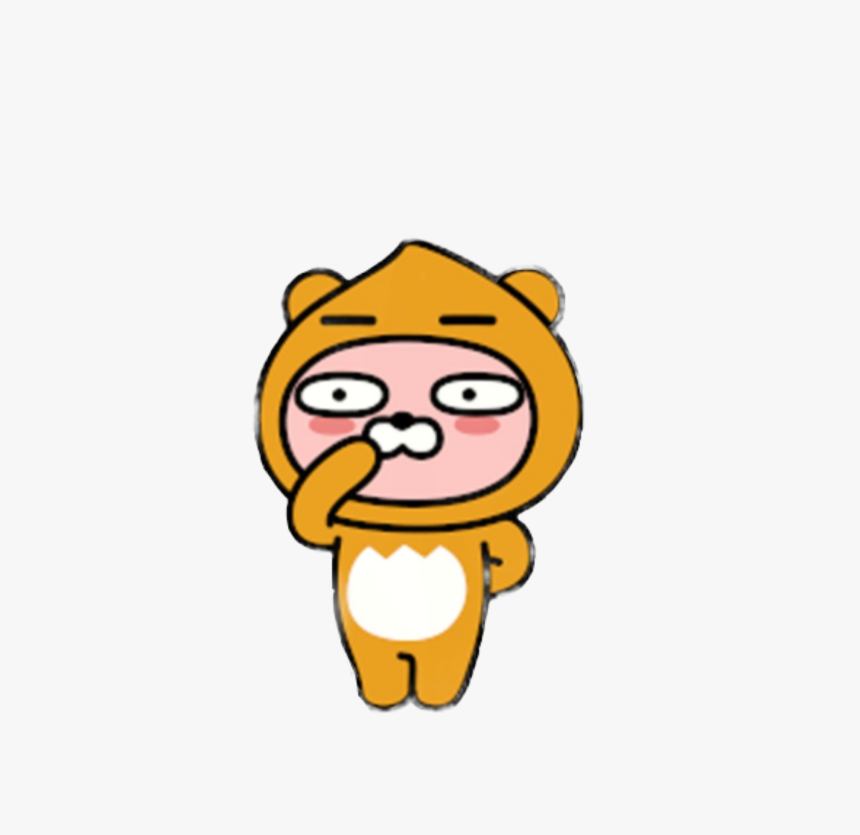 Ryan Bear Kakaofriends Kakao Cute Kawaii Bts - Kakao Friends Iphone Xr Case, HD Png Download