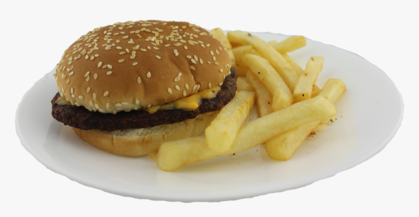 Img 0579 Burger - French Fries, HD Png Download