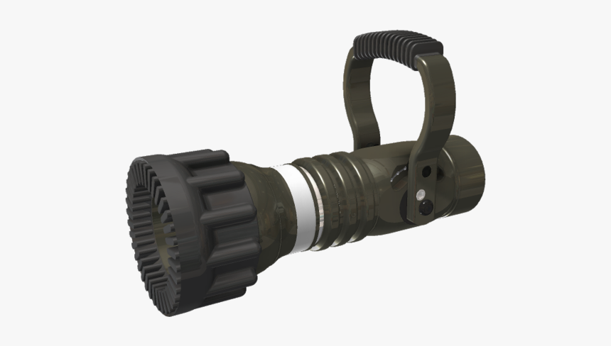 Fire Hose Nozzle 3d Model, HD Png Download