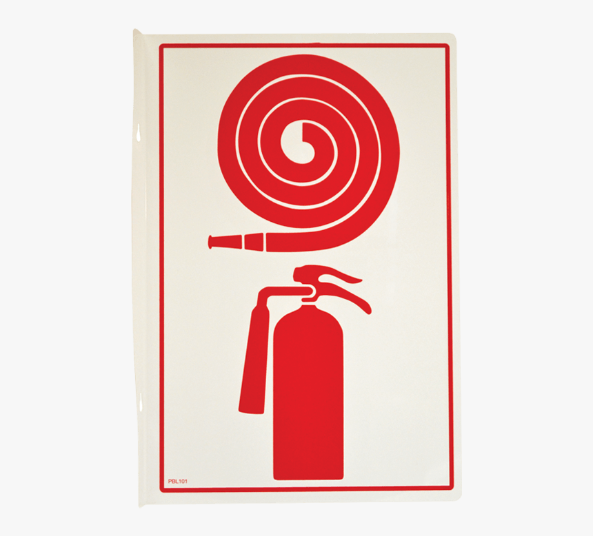 Fire Hose And Extinguisher Pictogram - Fire Extinguisher And Hose Cabinet, HD Png Download