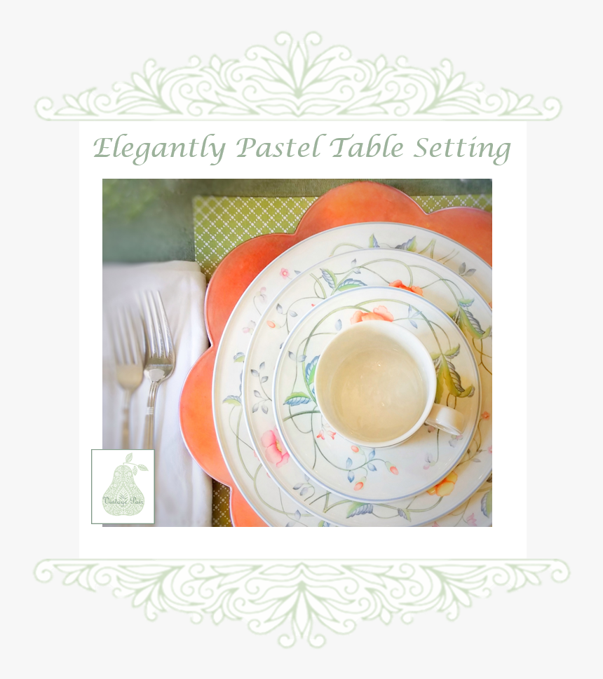 Dish Clipart Place Setting - Circle, HD Png Download