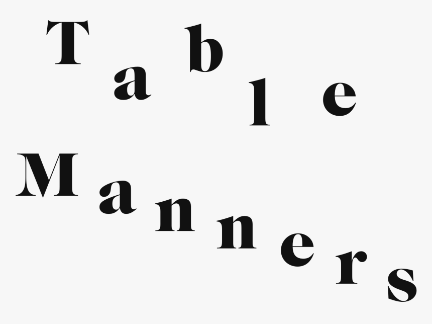 Dish Clipart Place Setting - Black-and-white, HD Png Download