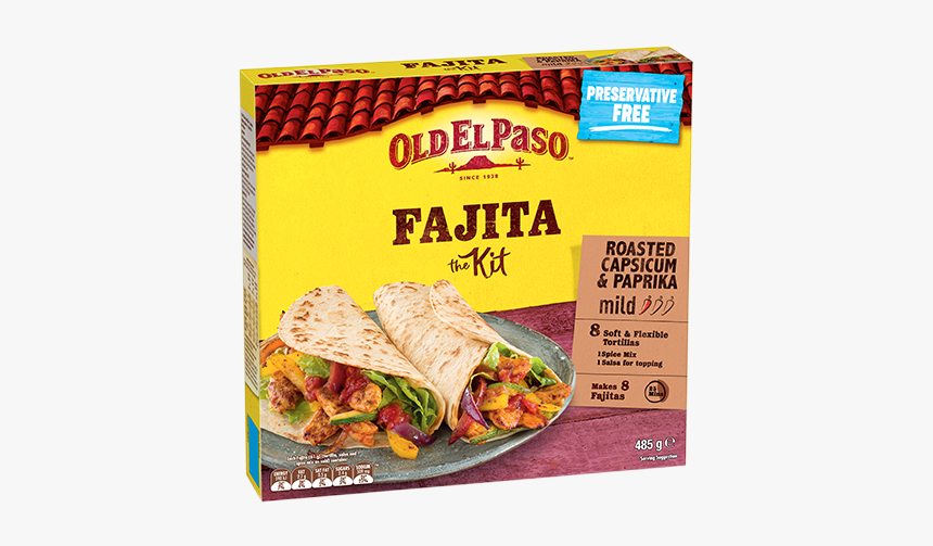 Old El Paso Roasted Tomato Pepper Fajitas, HD Png Download