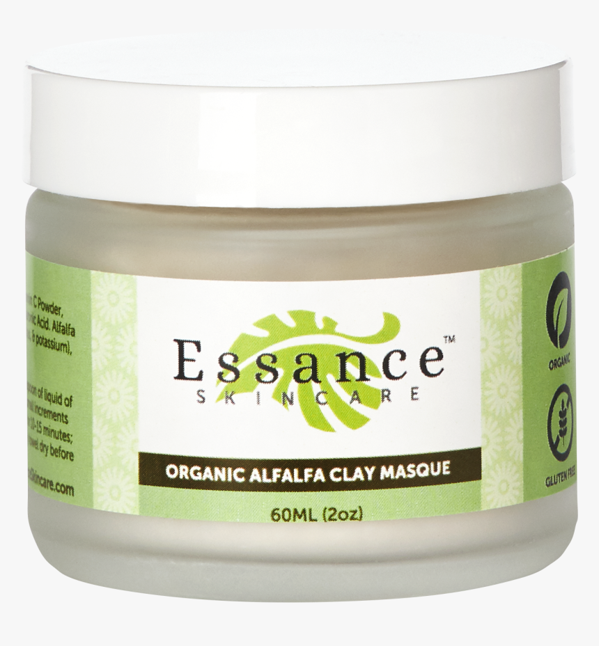Organic Alfalfa Clay Masque - Cosmetics, HD Png Download