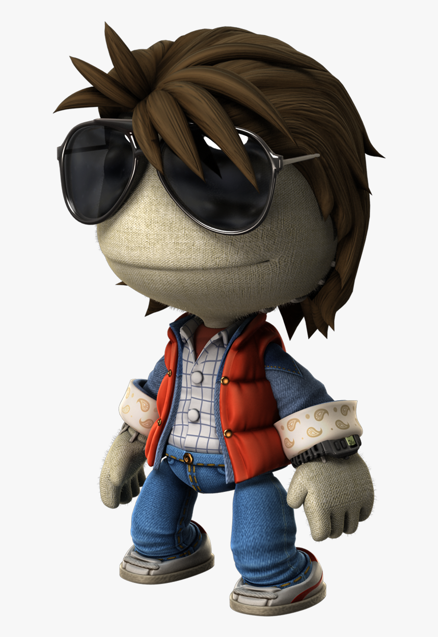 Little Big Planet 3 Marty Mcfly, HD Png Download