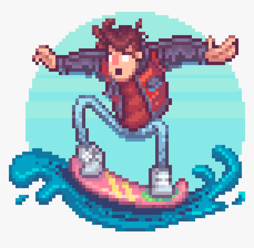 Dr Emmett Brown Pixelart, HD Png Download