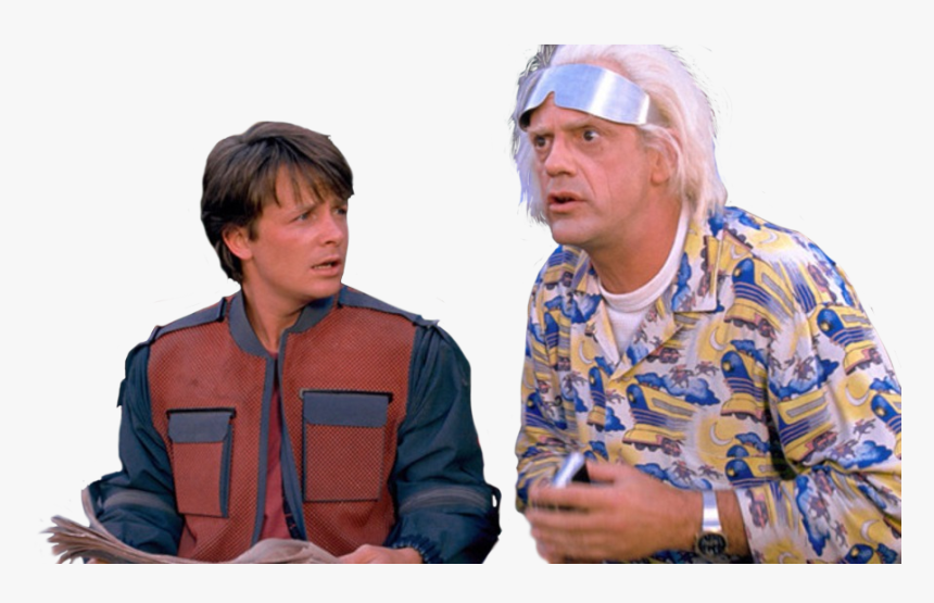 Back To The Future Marty Png, Transparent Png