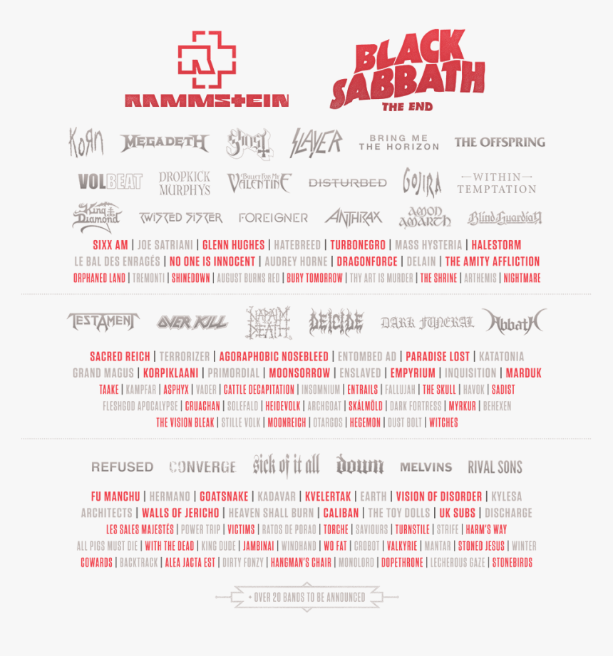 Transparent Fu Manchu Png - Black Sabbath, Png Download